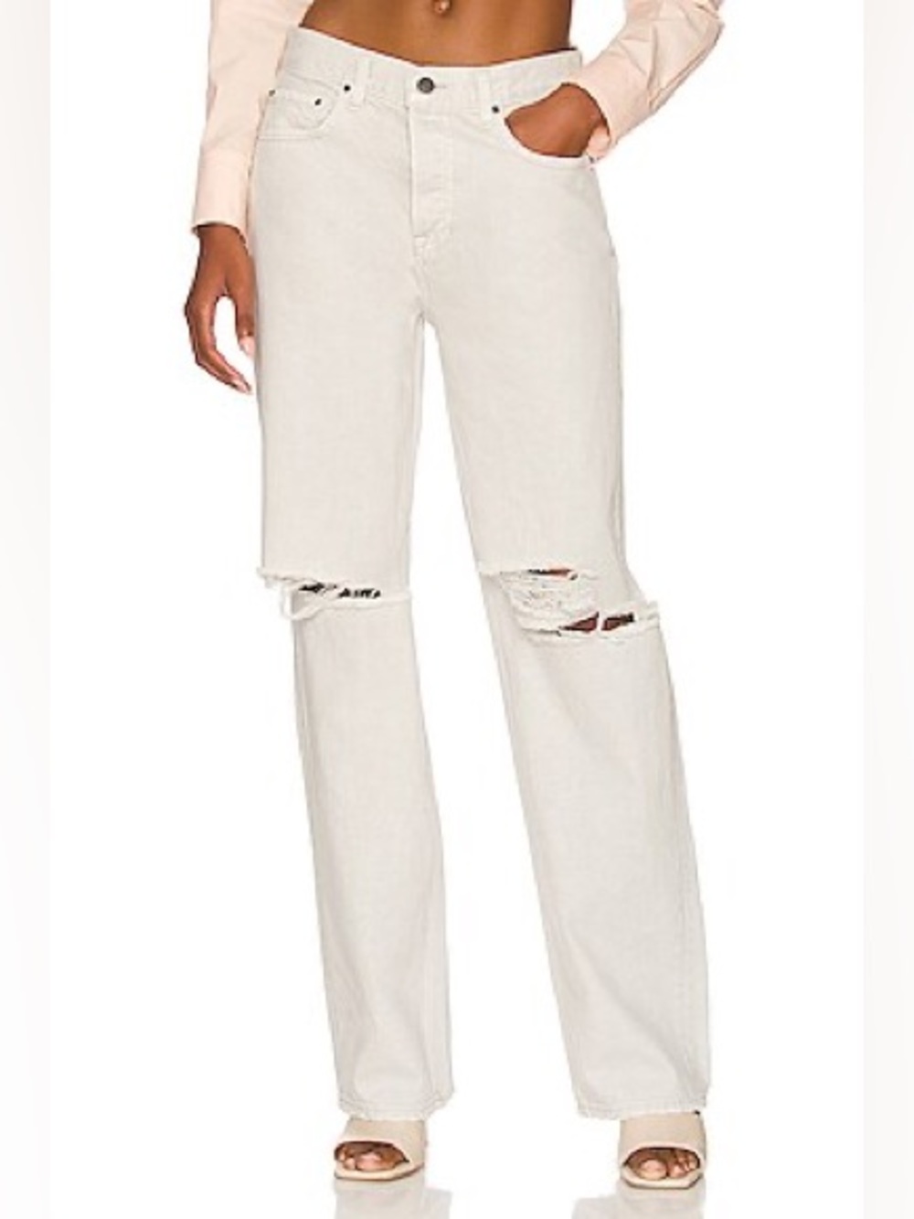 GRLFRND Bella Low Rise Boyfriend Cut